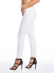Jessica Simpson Adored Ankle Skinny Jeans - White - Women