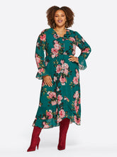 Jessica Simpson Aneesa Dress - Cosmic Rosettes - Women