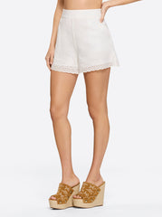 Jessica Simpson Abbott Shorts - Gardenia - Women