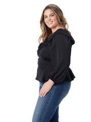 Jessica Simpson Aki Blouse - Anthracite - Women