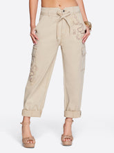 Jessica Simpson Allie Cargo Pant - Khaki - Women