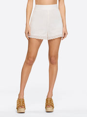 Jessica Simpson Abbott Shorts - Gardenia - Women