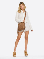 Jessica Simpson Abbott Shorts - Gardenia - Women