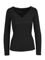 Jessica Simpson Abbey Sweatheart Top - Anthracite - Women