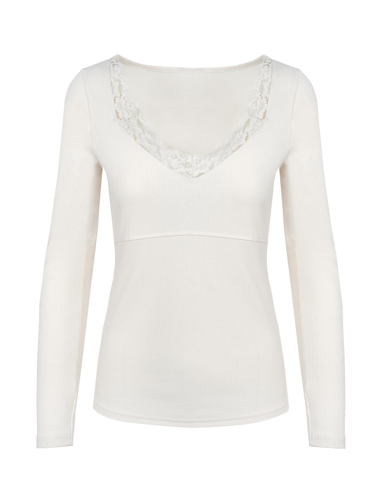 Jessica Simpson Abbey Sweatheart Top - Gardenia - Women