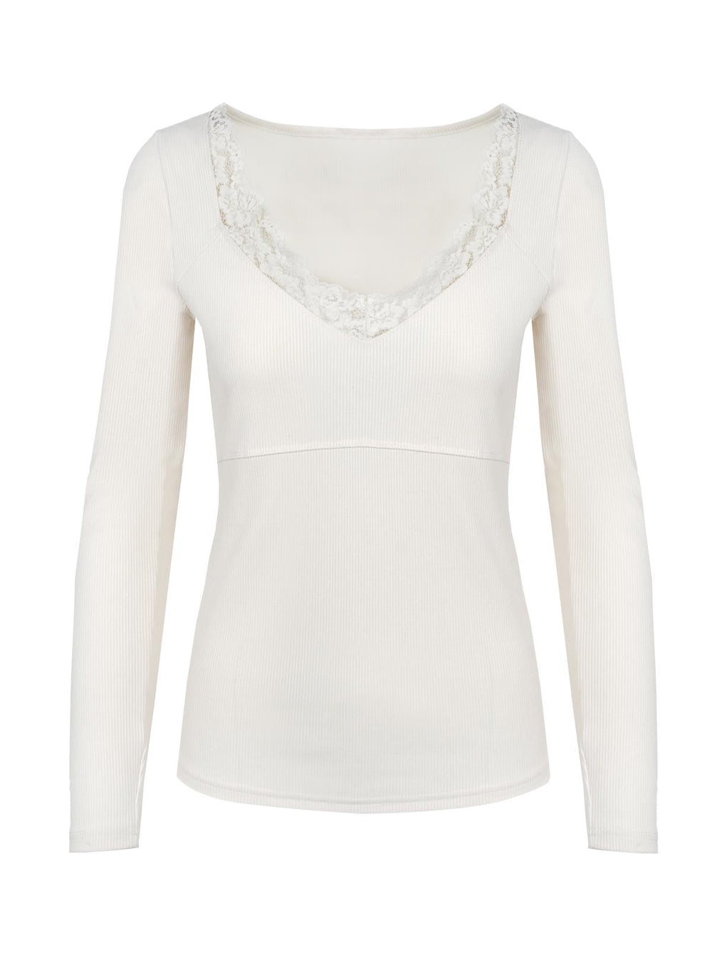 Jessica Simpson Abbey Sweatheart Top - Gardenia - Women