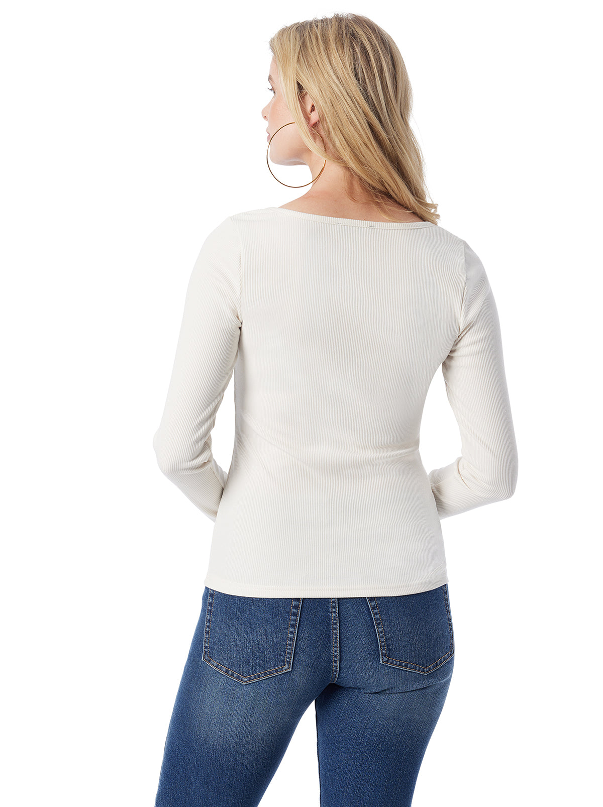 Jessica Simpson Abbey Sweatheart Top - Gardenia - Women