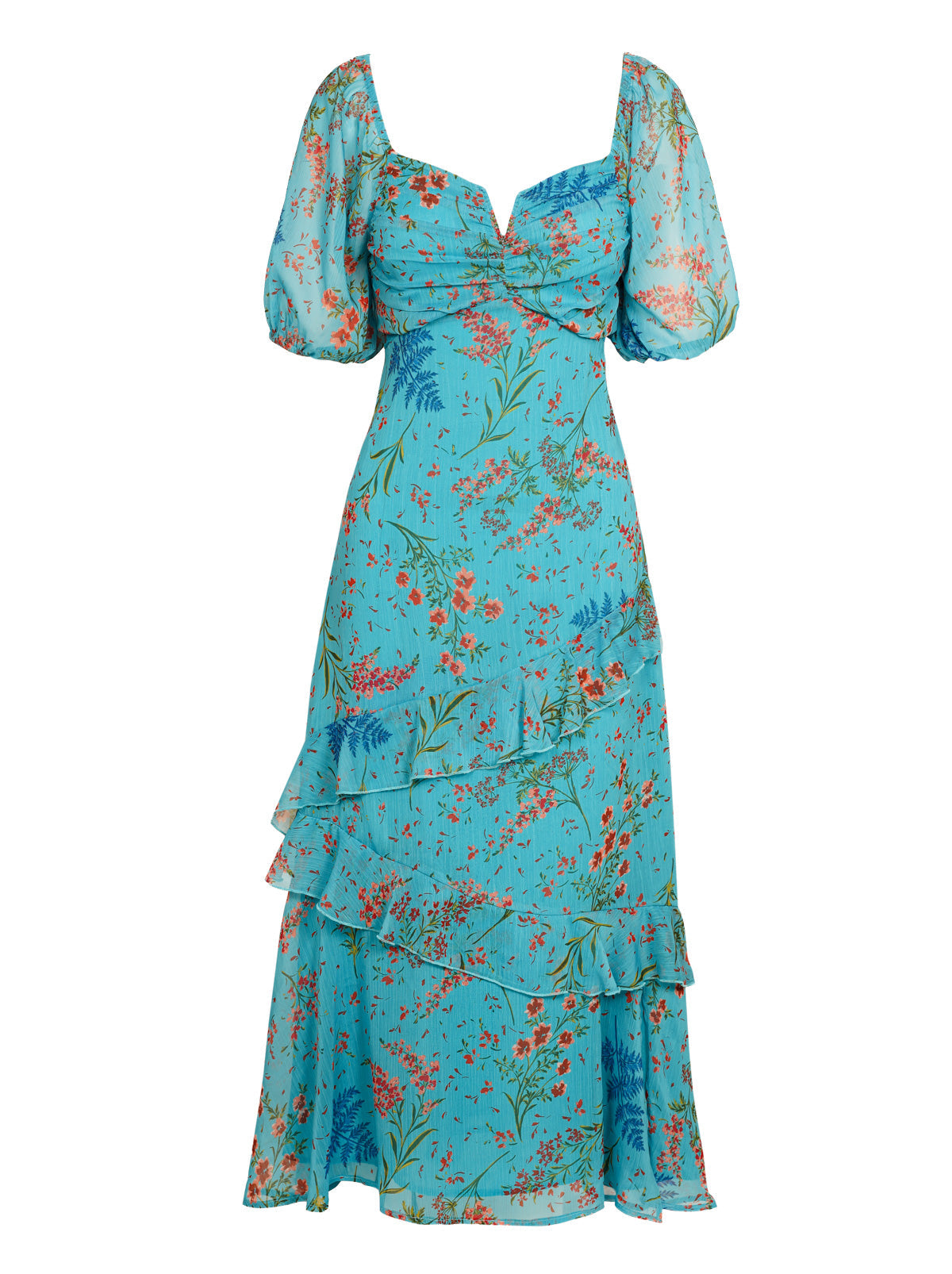 Jessica Simpson Aberash Dress - Baltic-Field Floral - Women